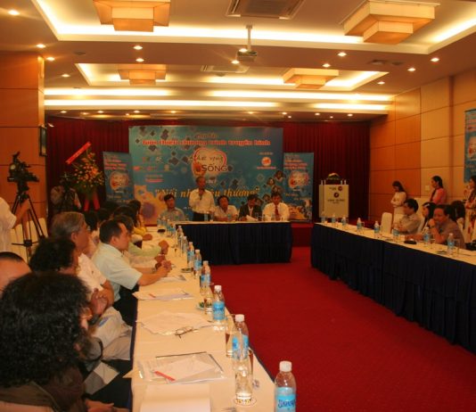 Hình ảnh họp báo ra mắt khát vọng sống năm thứ 3