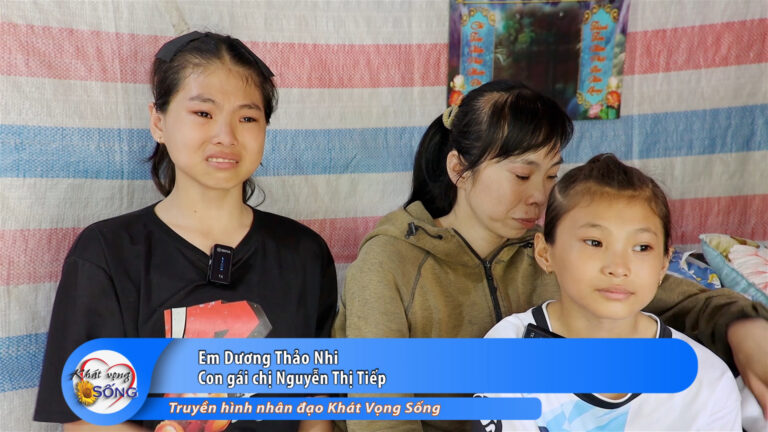 Trụ cột ngã xuống, người vợ một mình chống chọi nuôi chồng bệnh và 2 con nhỏ