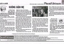 Không giận mẹ